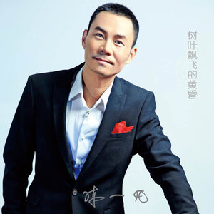 树叶飘飞的黄昏