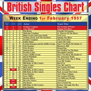 British Singles Chart - Week Ending 1 February 1957