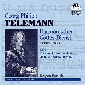 TELEMANN, G.P.: Harmonischer Gottes-Dienst, Vol. 2 (Bergen Baroque)