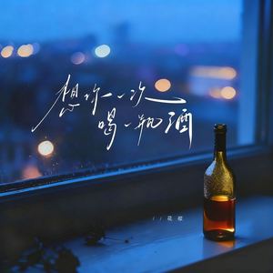 想你一次喝一瓶酒 (伴奏)