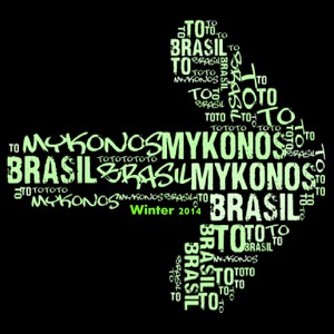 Mykonos to Brasil Winter 2014 (50 Essential House Electro Dance for DJ Session)
