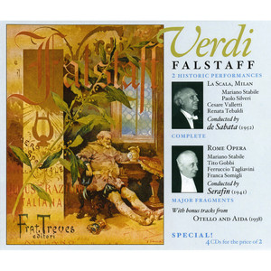 VERDI, G.: Falstaff (Opera) [Sabata] [1952]