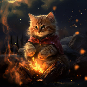 Harmonic Fireside Cats