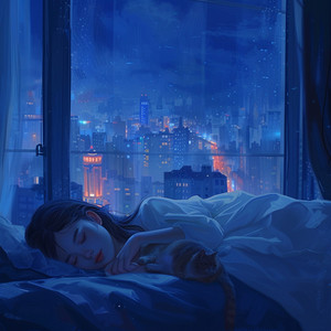 El Abrazo De La Noche En Un Relajante Lofi