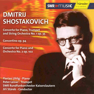 SHOSTAKOVICH, D.: Piano Concertos Nos. 1 and 2 / Concertino, Op. 94 (Uhlig, South West German Radio Symphony, Stárek)