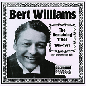 Bert Williams (1915-1921)