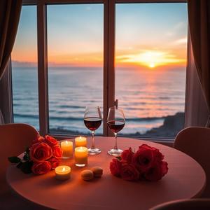 Watching the sunset with a loved one (two)