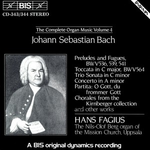 Bach, J.S.: Organ Music (Complete) , Vol. 4