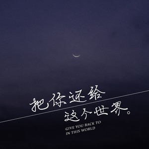 把你还给这个世界。