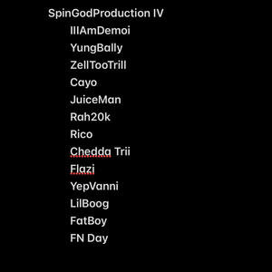 SpinGodProductions IV (Explicit)