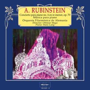 Rubinstein: Concierto para piano No. 4 in D Minor, Op. 70 - Música para piano