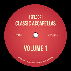 4 To The Floor Accapellas, Vol. 1