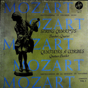 Mozart: String Quartets (Complete) , Volume 2（黑胶版）