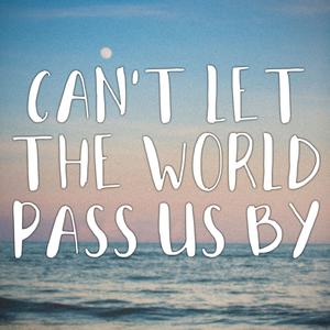 Can't Let The World Pass Us By (Acapella)