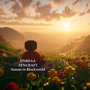 Sunset in Blockworld