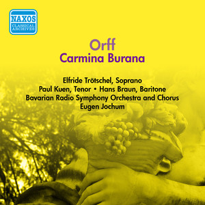 ORFF: Carmina Burana (Jochum) [1952]