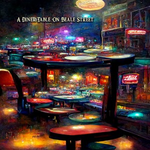 A diner table on Beale Street