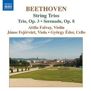 BEETHOVEN, L. van: String Trios (Complete) , Vol. 1 (Falvay, Fejervari, Eder) - Opp. 3 and 8