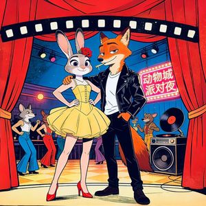 梦梦和方方 - 派对动物(疯狂动物城2)