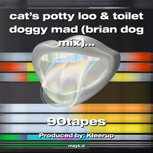 cat’s potty loo & toilet doggy mad (brian dog mix)