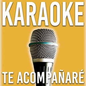 Te Acompañaré (Karaoke Instrumental)