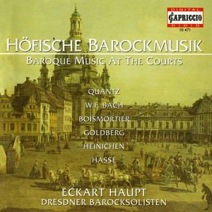 Flute Recital: Haupt, Eckart - QUANTZ, J.J. / BACH, W.F. / DE BOISMORTIER, J.B. / GOLDBERG, J.G. / HEINICHEN, J.D. (Hofische Barockmusik)