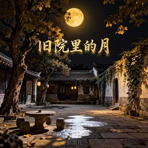 旧院里的月