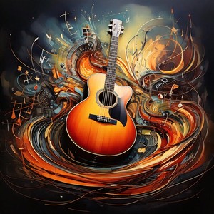 Harmonic Flow: Melodies with Guitar Music