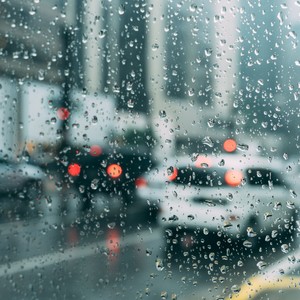 Rain on Umbrella