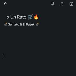 x Un Rato (feat. El Rasek) [Explicit]