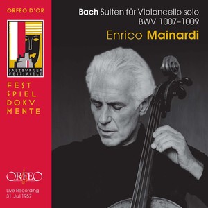 Bach Solo Cello Suites, BWV 1007-1009 (Live)