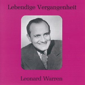 Lebendige Vergangenheit - Leonard Warren - Scintille diamant (Les contes d'Hoffmann)