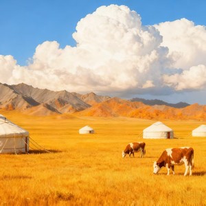 仲南 - 美丽的姑娘（哈萨克）