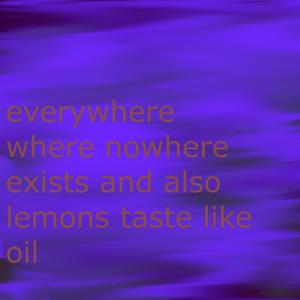 the city where we exist and consume helium