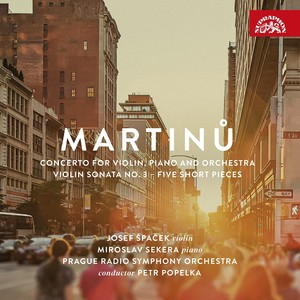 Five Short Pieces for Violin and Piano, H. 184 - III. Allegretto moderato