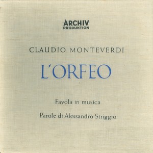 L'Orfeo / Act 3 - Monteverdi: L'Orfeo / Act 3: Ei dorme, e la mia cetra