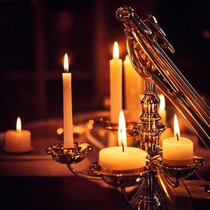 Music Jazz Candle