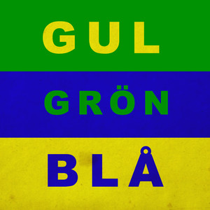 Gul Grön Blå