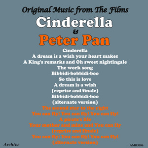 Cinderella / Peter Pan (Original Motion Picture Soundtrack)