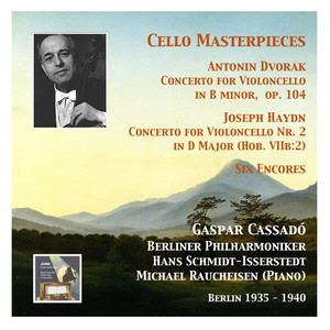 CELLO MASTERPIECES - Gaspar Cassado (1935-1940)