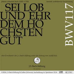 Sei Lob und Ehr dem höchsten Gut, BWV 117 - IX. Chor (Versus 9) - So kommet vor sein Angesicht (Live)