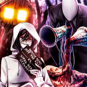 Slenderman & Siren Head vs. Jeff The Killer & House Head Rap (feat. DeiGamer, Bth Games, AdriRoSan & Hex Arcana) [Explicit]