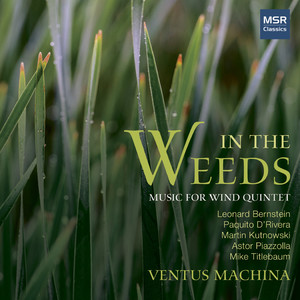 In The Weeds - Music for Wind Quintet by Bernstein, D’Rivera, Kutnowski, Piazzolla and Titlebaum