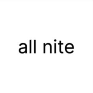 all nite (feat. Babyghost)