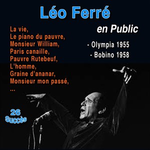 Léo Ferré (Live) (26 Succès de 1955 - 1958)