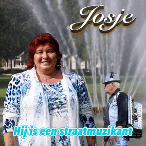 Hij is een straatmuzikant