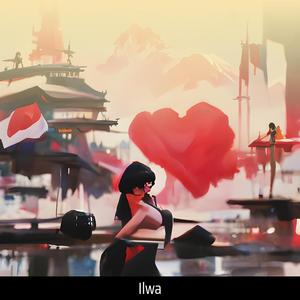 pembawa kebahagian yang indah