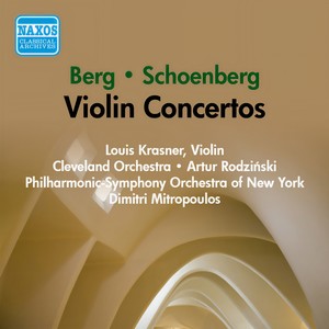 Berg / Schoenberg: Violin Concertos (Krasner) [1954]