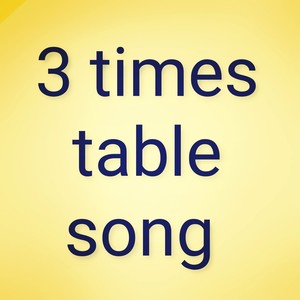 3 times table song