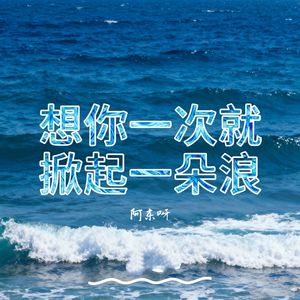 想你一次就掀起一朵浪